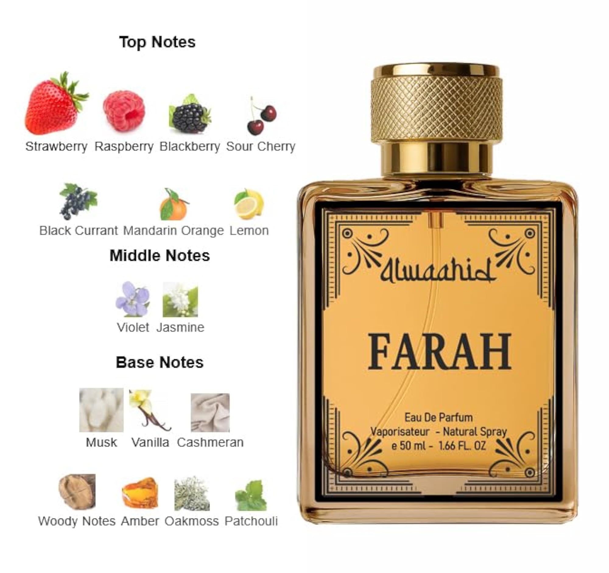 Farah Eau De Parfum, 50ml